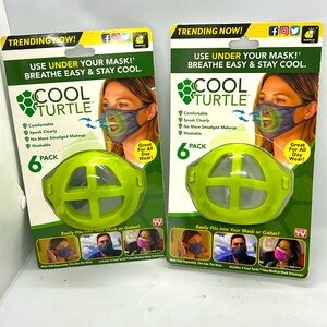 Cool Turtle Lot of 12 Under Mask Comfort Enhancers NIB